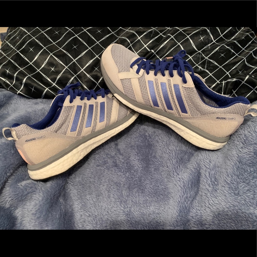EUC Adidas Adizero Tempo Shoe Sz 8.5